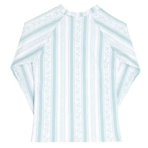 minnow Rashguards<Unisex Linear Floral Rashguard