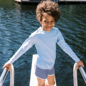 minnow Rashguards<Unisex Rashguard Freshwater Blue