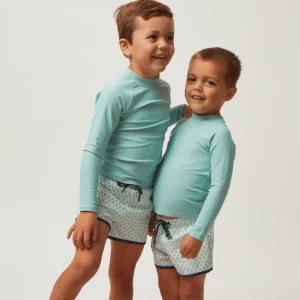 minnow Rashguards<Unisex Rashguard Sea Blue