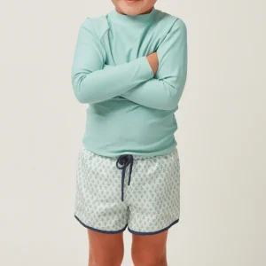 minnow Rashguards<Unisex Rashguard Sea Blue