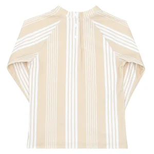 minnow Rashguards<Unisex Rashguard Cafe Stripe