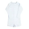 minnow One Pieces<Unisex Rashguard One Piece Powder Blue Stripe