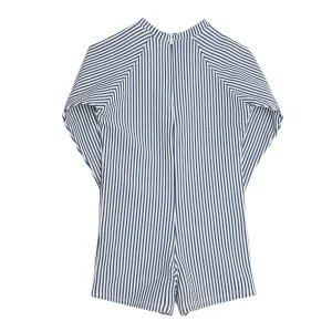 minnow Rashguards<Unisex Rashguard One Piece Navy Stripe