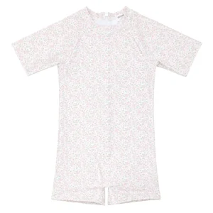 minnow One Pieces<Unisex Short Sleeve Rashguard One Piece Antique Floral