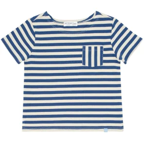 minnow Tops<Unisex Stripe Short Sleeve Boatneck Tee | Swim Breton Stripe