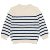 minnow Knits<Unisex Sweater Breton Stripe Knit