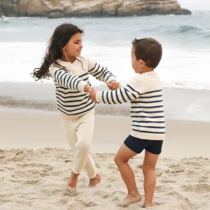 minnow Clothing<Unisex Sweater Breton Stripe Knit