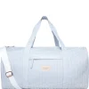 minnow Accessories<Weekender Bag Powder Blue Stripe