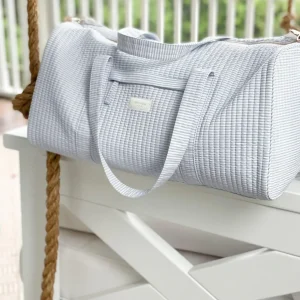 minnow Bags<Weekender Bag Powder Blue Stripe