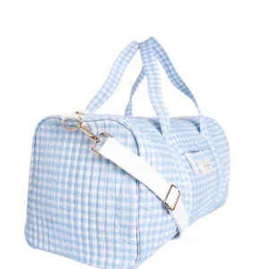 minnow Accessories<Weekender Bag Oasis Blue Gingham
