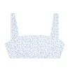 minnow Bikinis<Women's Bandeau Bikini Top Briland Blue Botanic