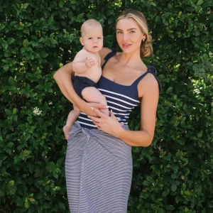 minnow Dresses & Cover-Ups<Women's Pareo | Swim Navy Stripe