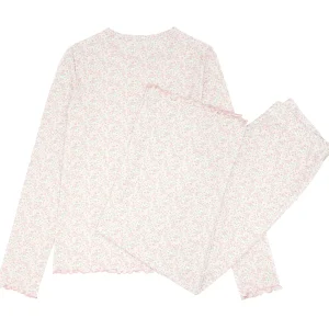 minnow Sleepwear<Women's Pima Pajamas Set Antique Floral
