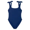 minnow One Pieces<Women's Tie Knot One Piece Navy